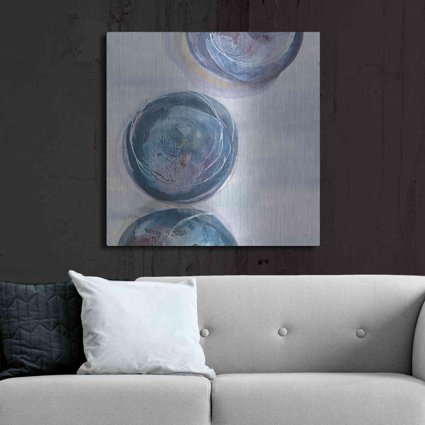 Luxe Metal Art 'Starting Over II' by Chris Paschke, Metal Wall Art,36x36