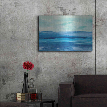Luxe Metal Art 'Out to Sea' by Chris Paschke, Metal Wall Art,36x24