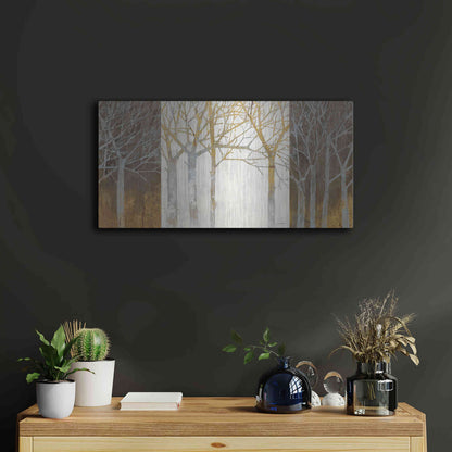 Luxe Metal Art 'Night and Day' by Kathrine Lovell, Metal Wall Art,24x12