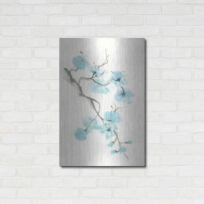 Luxe Metal Art 'Tinted Branch I' by Chris Paschke, Metal Wall Art,24x36