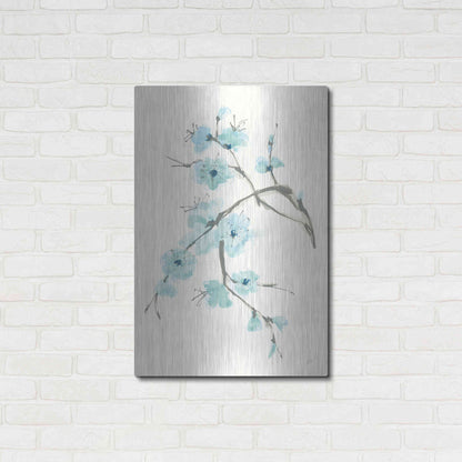 Luxe Metal Art 'Tinted Branch II' by Chris Paschke, Metal Wall Art,24x36