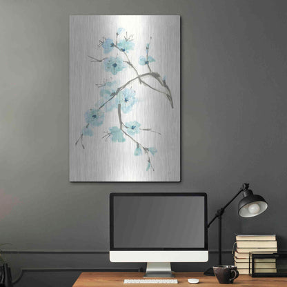 Luxe Metal Art 'Tinted Branch II' by Chris Paschke, Metal Wall Art,24x36