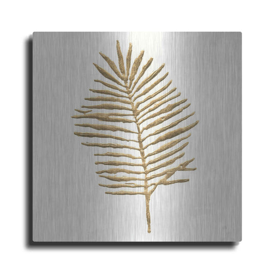 Luxe Metal Art 'Gilded Palm II' by Chris Paschke, Metal Wall Art