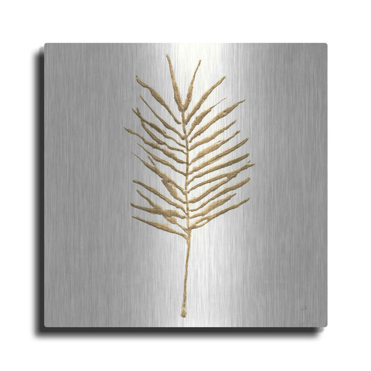 Luxe Metal Art 'Gilded Palm VI' by Chris Paschke, Metal Wall Art