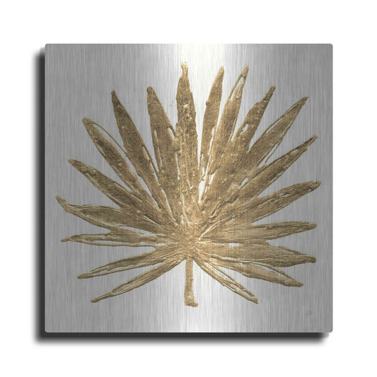 Luxe Metal Art 'Gilded Palm VIII' by Chris Paschke, Metal Wall Art
