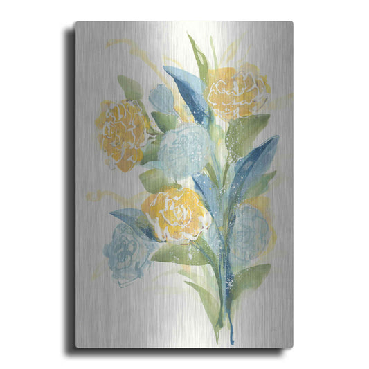 Luxe Metal Art 'Sunshine Bouquet I' by Chris Paschke, Metal Wall Art