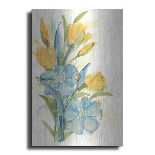 Luxe Metal Art 'Sunshine Bouquet II' by Chris Paschke, Metal Wall Art