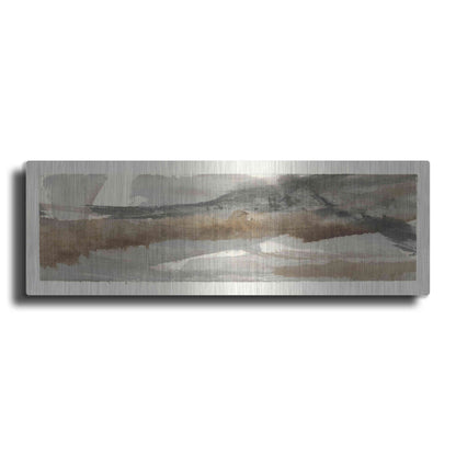 Luxe Metal Art 'Brushscape I' by Chris Paschke, Metal Wall Art