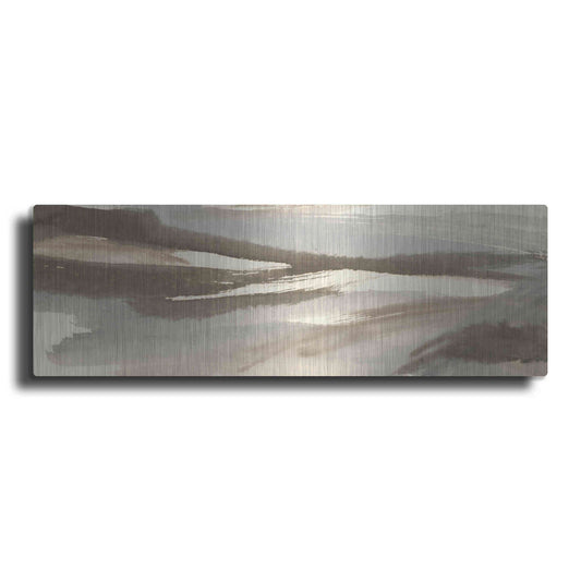 Luxe Metal Art 'Sand and Stone' by Chris Paschke, Metal Wall Art