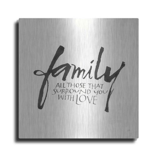 Luxe Metal Art 'Daily Saying III' by Chris Paschke, Metal Wall Art