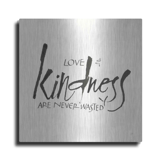 Luxe Metal Art 'Daily Saying VI' by Chris Paschke, Metal Wall Art