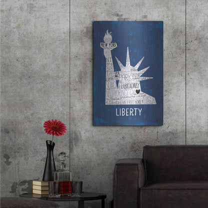 Luxe Metal Art 'Iconic NYC II' by Michael Mullan, Metal Wall Art,24x36