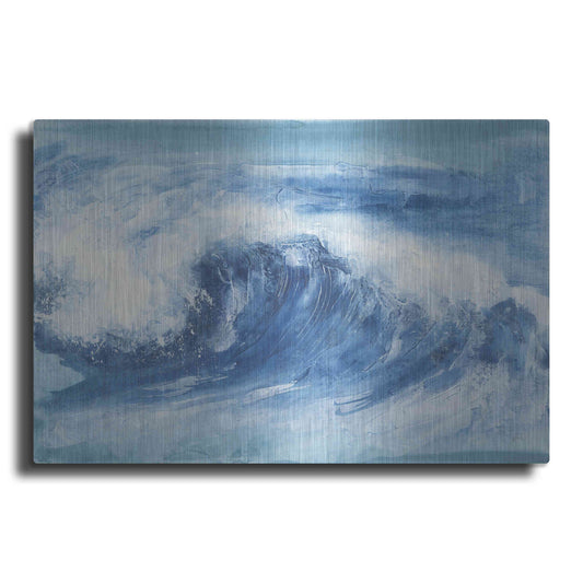Luxe Metal Art 'In the Blue II' by Chris Paschke, Metal Wall Art