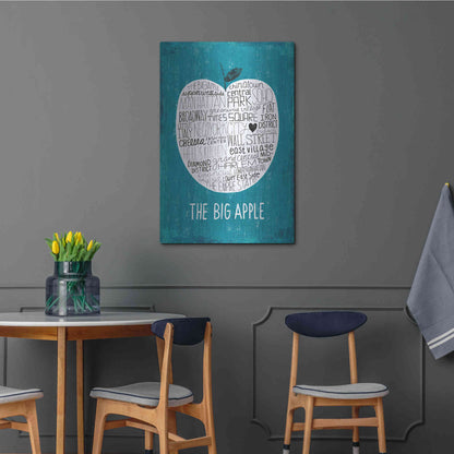 Luxe Metal Art 'Iconic NYC I' by Michael Mullan, Metal Wall Art,24x36