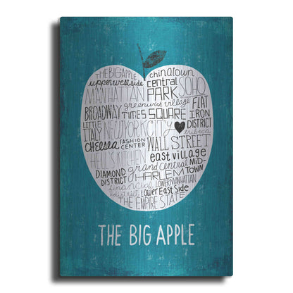 Luxe Metal Art 'Iconic NYC I' by Michael Mullan, Metal Wall Art