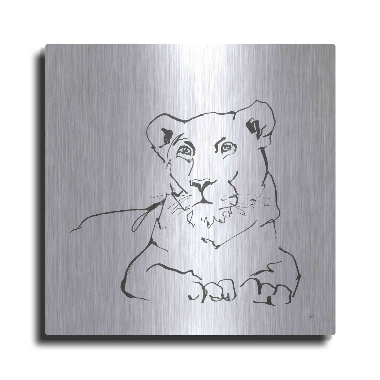 Luxe Metal Art 'African Animals II' by Chris Paschke, Metal Wall Art