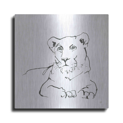 Luxe Metal Art 'African Animals II' by Chris Paschke, Metal Wall Art