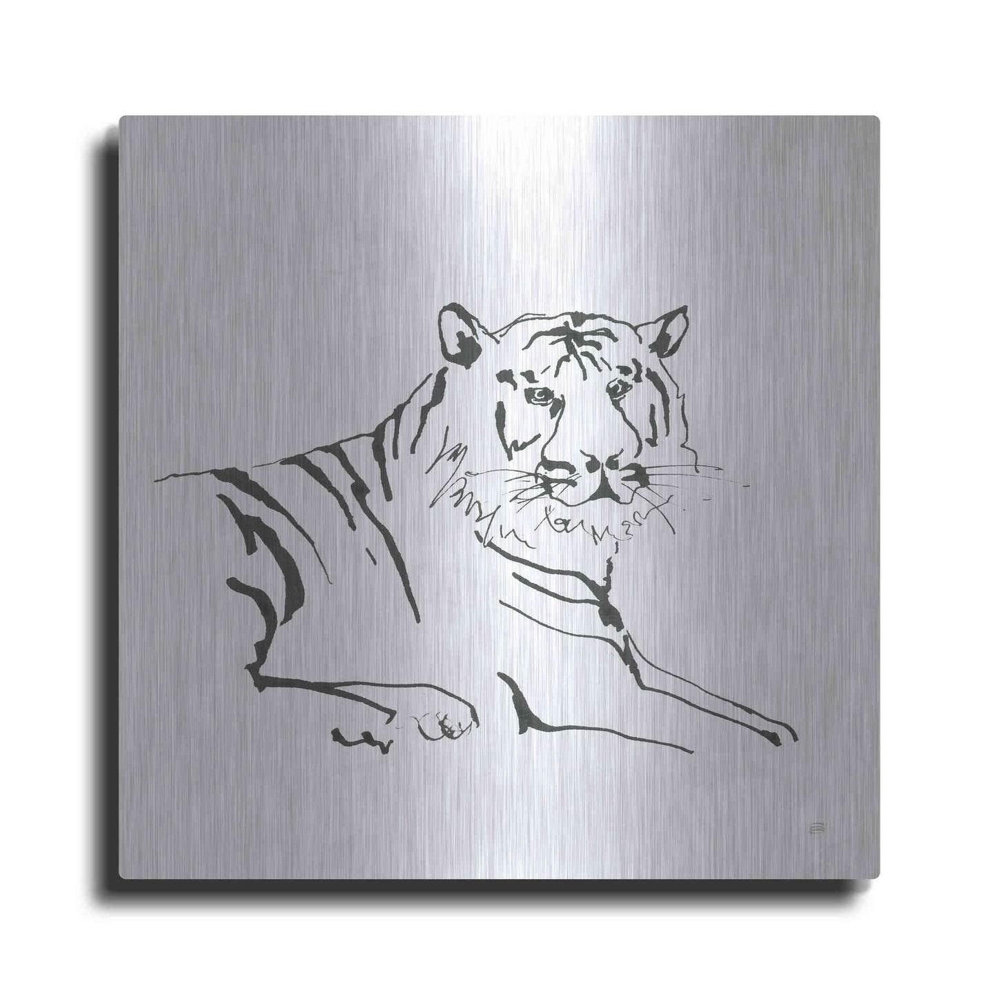 Luxe Metal Art 'African Animals III' by Chris Paschke, Metal Wall Art