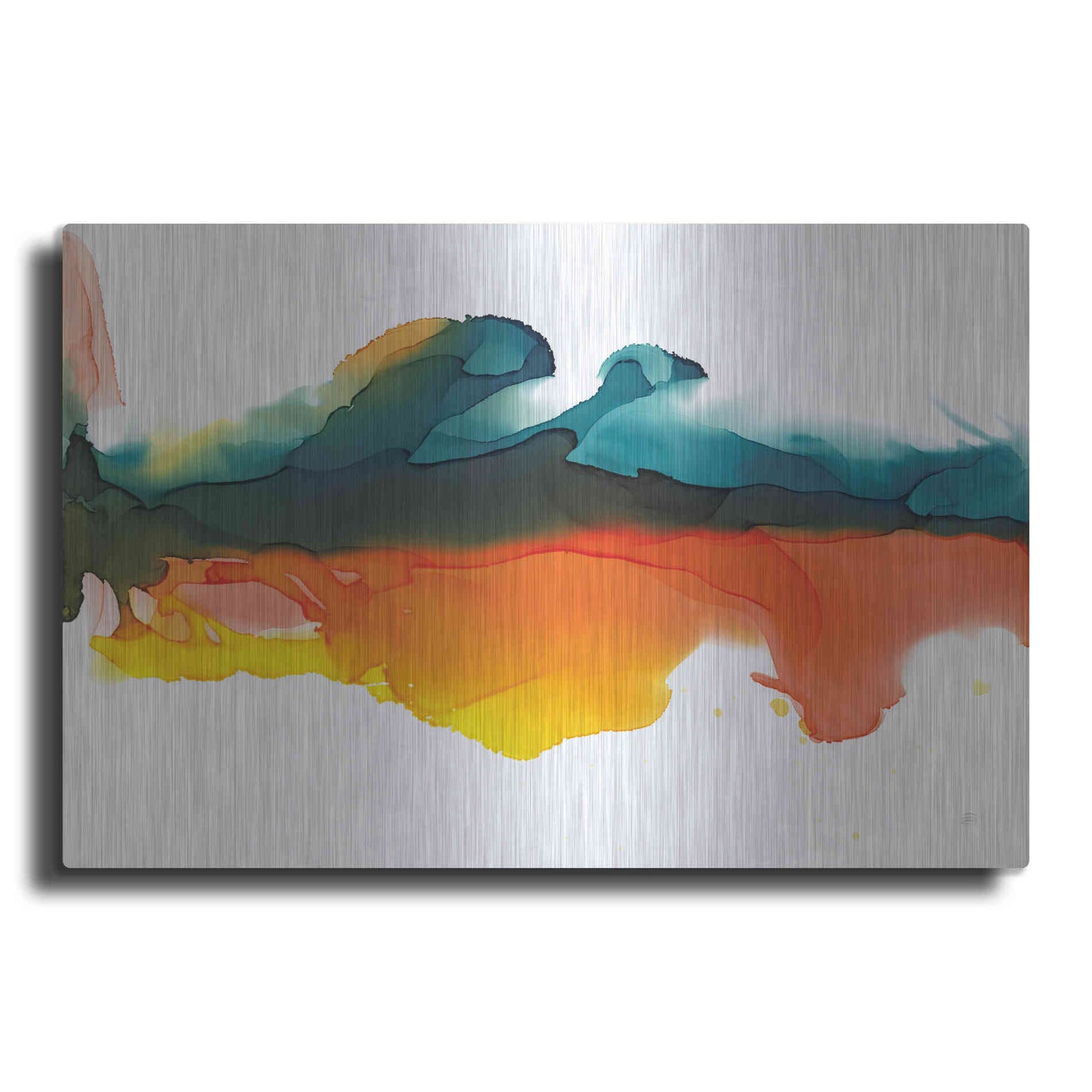 Luxe Metal Art 'Hills' by Chris Paschke, Metal Wall Art