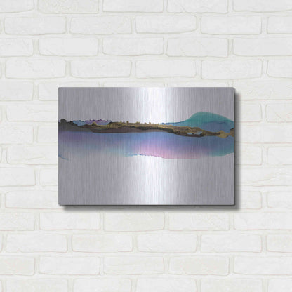 Luxe Metal Art 'Island' by Chris Paschke, Metal Wall Art,24x16