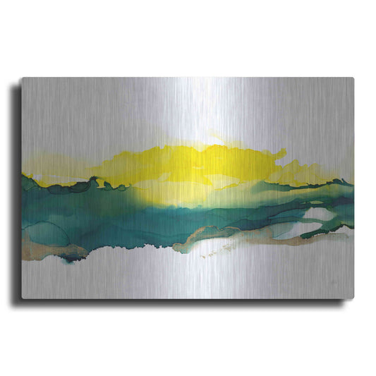 Luxe Metal Art 'Sunrise' by Chris Paschke, Metal Wall Art