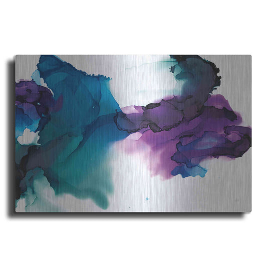 Luxe Metal Art 'Gemstone' by Chris Paschke, Metal Wall Art