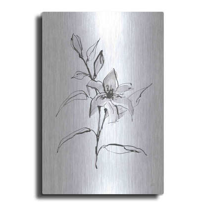 Luxe Metal Art 'Wash Tiger Lily' by Chris Paschke, Metal Wall Art