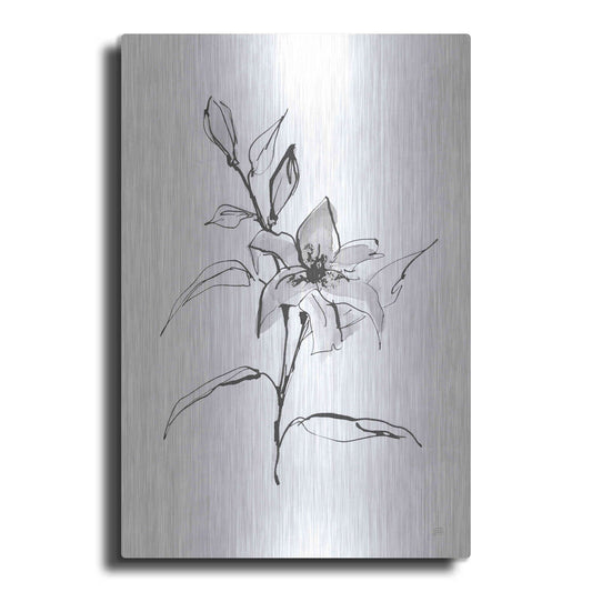 Luxe Metal Art 'Wash Tiger Lily' by Chris Paschke, Metal Wall Art