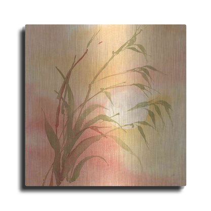 Luxe Metal Art 'Moon Season Autumn' by Chris Paschke, Metal Wall Art
