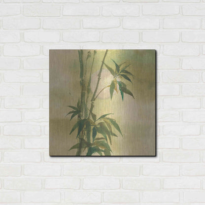 Luxe Metal Art 'Moon Season Spring' by Chris Paschke, Metal Wall Art,24x24