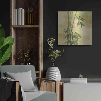 Luxe Metal Art 'Moon Season Spring' by Chris Paschke, Metal Wall Art,24x24