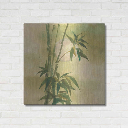 Luxe Metal Art 'Moon Season Spring' by Chris Paschke, Metal Wall Art,36x36