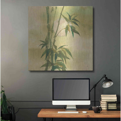 Luxe Metal Art 'Moon Season Spring' by Chris Paschke, Metal Wall Art,36x36