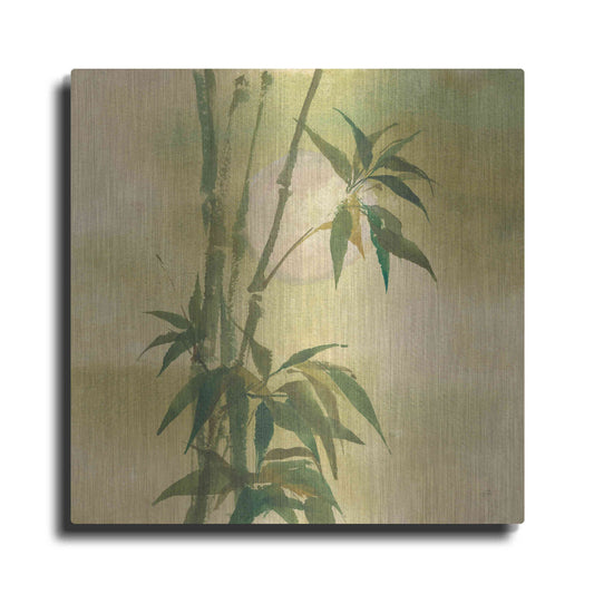 Luxe Metal Art 'Moon Season Spring' by Chris Paschke, Metal Wall Art