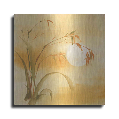 Luxe Metal Art 'Moon Season Summer' by Chris Paschke, Metal Wall Art