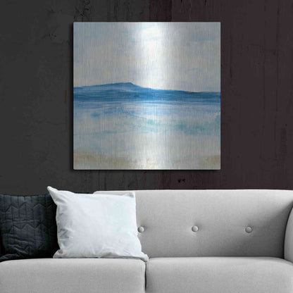 Luxe Metal Art 'Coastal II' by Chris Paschke, Metal Wall Art,36x36