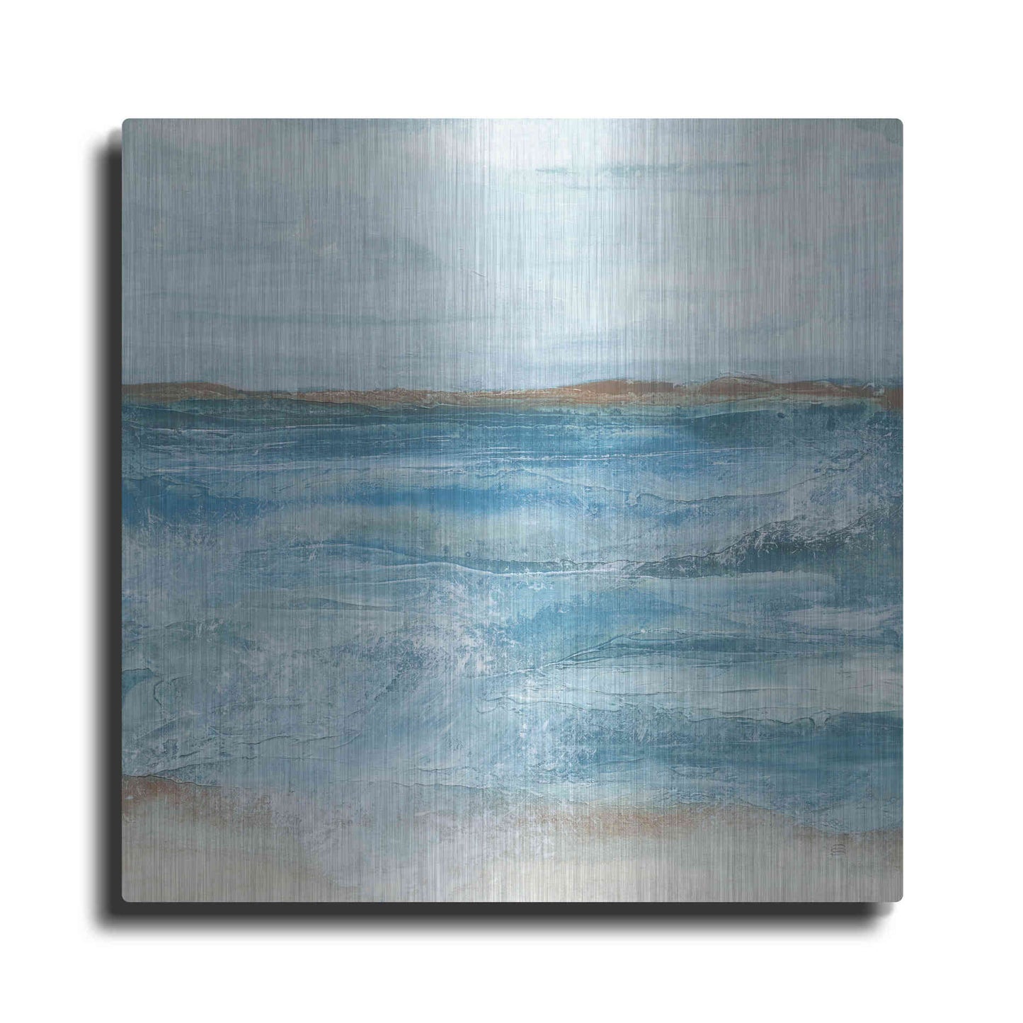 Luxe Metal Art 'Coastal V' by Chris Paschke, Metal Wall Art