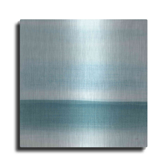 Luxe Metal Art 'Coastal Abstraction I' by Chris Paschke, Metal Wall Art