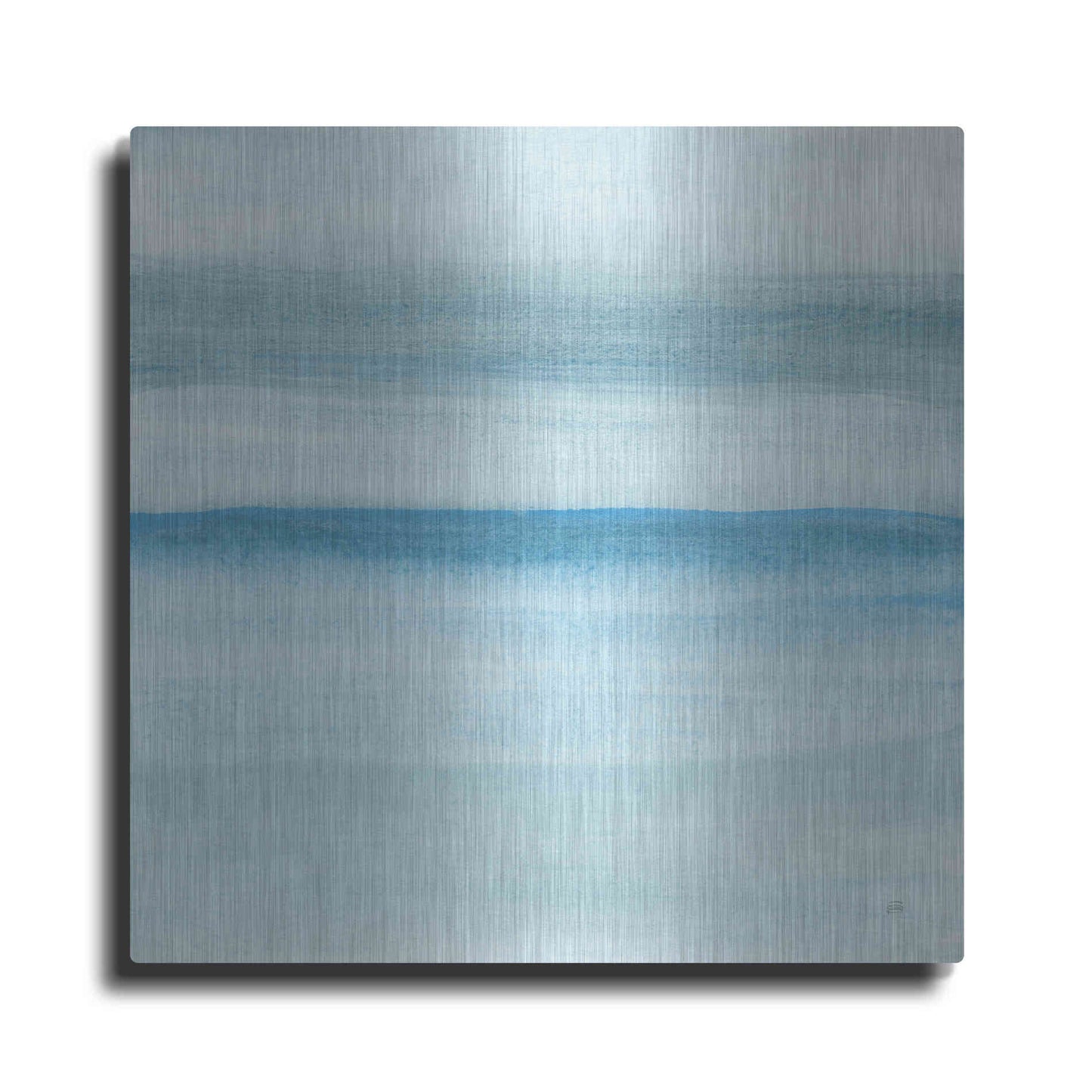 Luxe Metal Art 'Coastal Abstraction II' by Chris Paschke, Metal Wall Art
