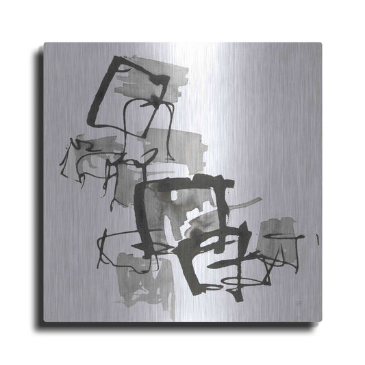 Luxe Metal Art 'Boxed In II' by Chris Paschke, Metal Wall Art