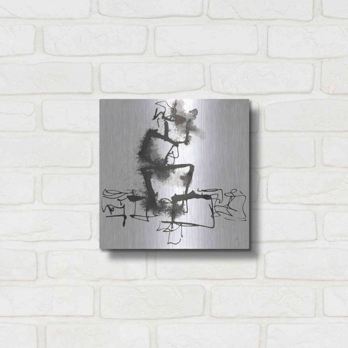 Luxe Metal Art 'Breaking Out I' by Chris Paschke, Metal Wall Art,12x12