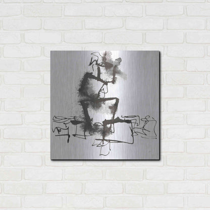 Luxe Metal Art 'Breaking Out I' by Chris Paschke, Metal Wall Art,24x24