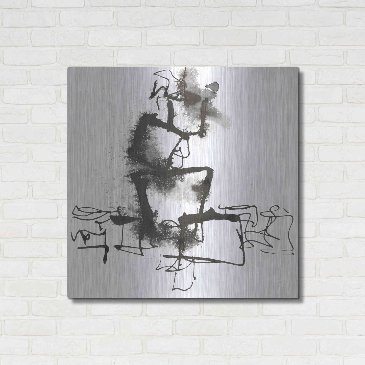 Luxe Metal Art 'Breaking Out I' by Chris Paschke, Metal Wall Art,36x36
