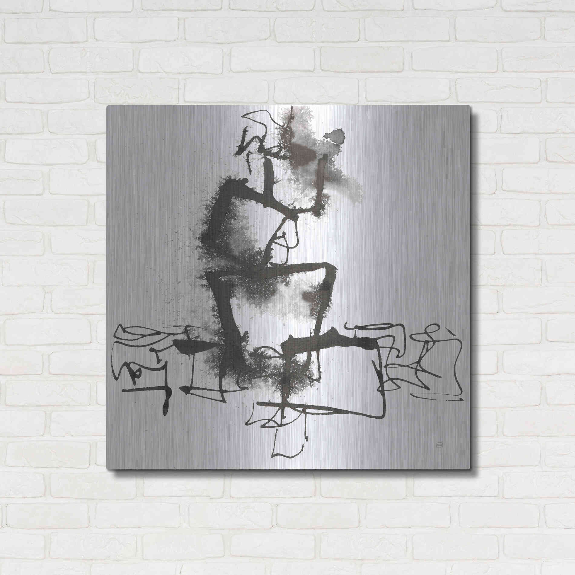 Luxe Metal Art 'Breaking Out I' by Chris Paschke, Metal Wall Art,36x36