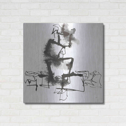 Luxe Metal Art 'Breaking Out I' by Chris Paschke, Metal Wall Art,36x36
