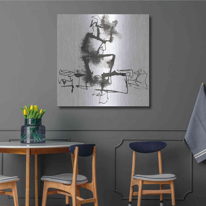 Luxe Metal Art 'Breaking Out I' by Chris Paschke, Metal Wall Art,36x36