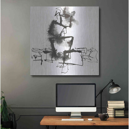 Luxe Metal Art 'Breaking Out I' by Chris Paschke, Metal Wall Art,36x36