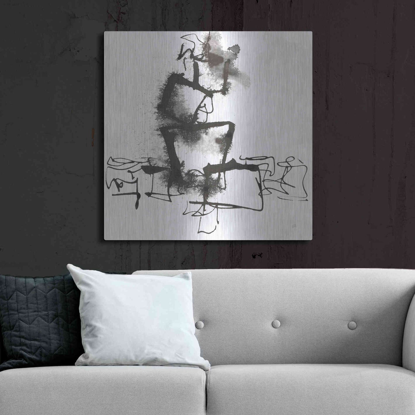 Luxe Metal Art 'Breaking Out I' by Chris Paschke, Metal Wall Art,36x36