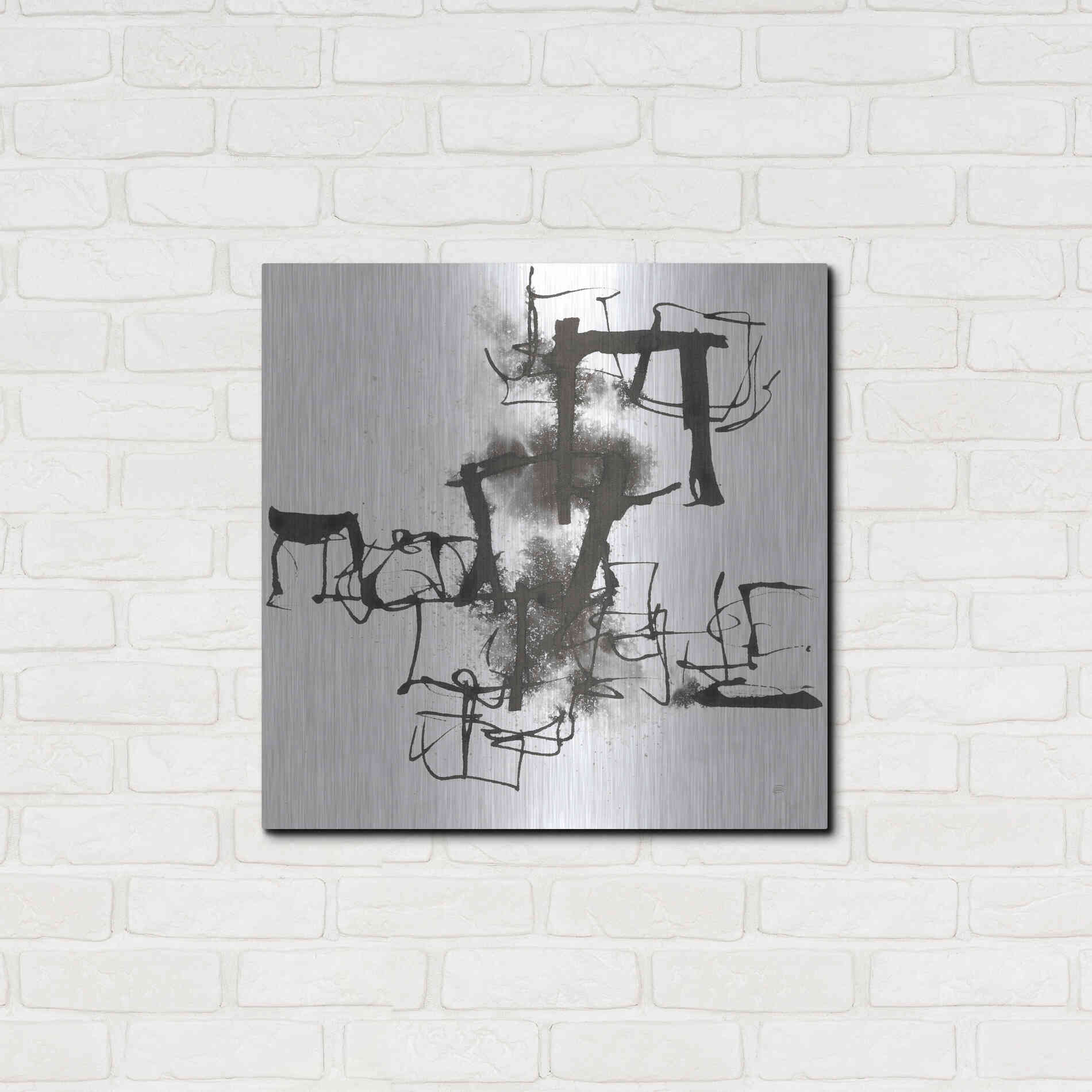 Luxe Metal Art 'Breaking Out II' by Chris Paschke, Metal Wall Art,24x24