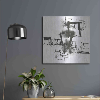 Luxe Metal Art 'Breaking Out II' by Chris Paschke, Metal Wall Art,24x24